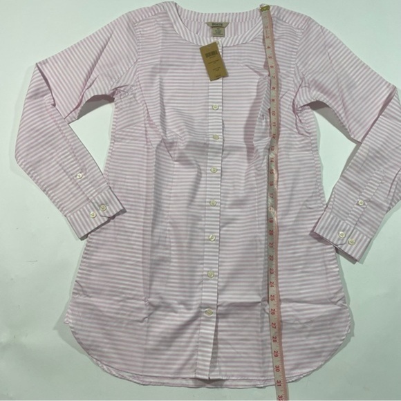 New Duluth Wrinkle Fighter Tunic Shirt Pink Size XS - Picture 4 of 5